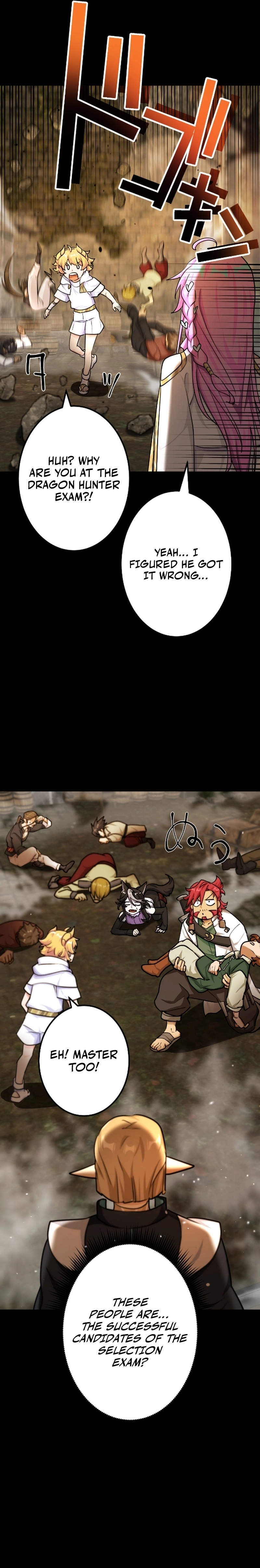 A Boy Raised by the Ultimate Dragon Wants to Be Fostered by Someone Stronger Than His Parent! Chapter 33 - page 22