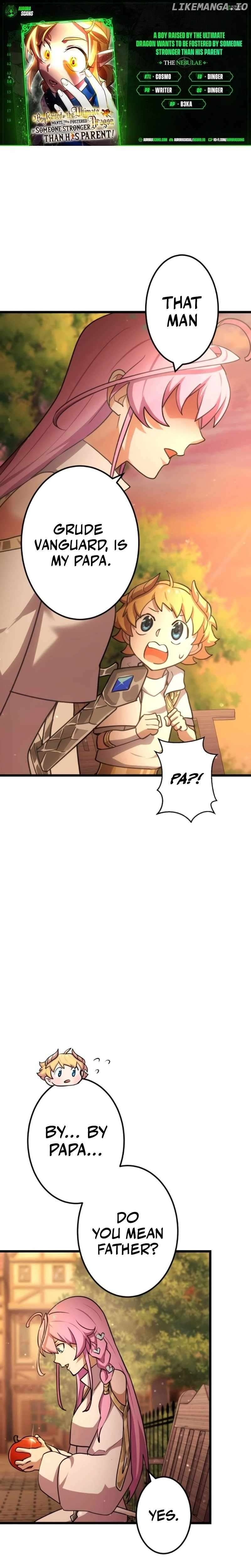 A Boy Raised by the Ultimate Dragon Wants to Be Fostered by Someone Stronger Than His Parent! Chapter 14 - page 1