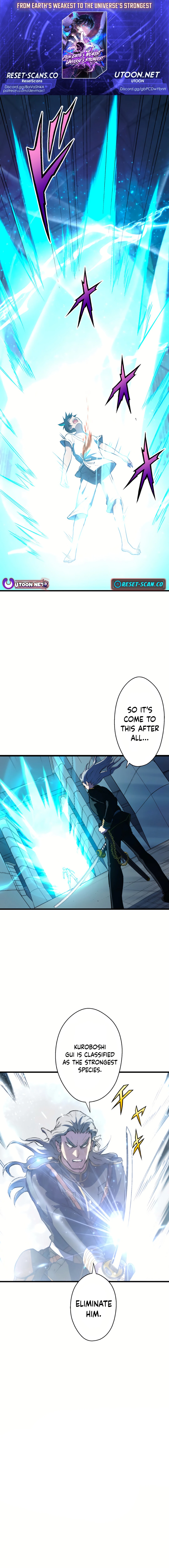 From Earth’s Weakest to the Universe’s Strongest Chapter 8 - page 1