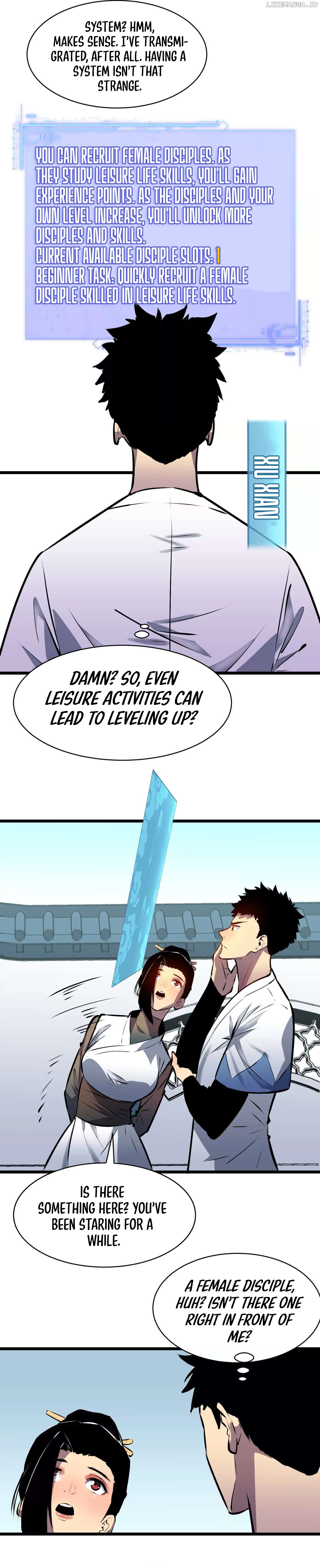 Starting as a Master of Female Disciples' Leisure Skills Chapter 1 - page 10
