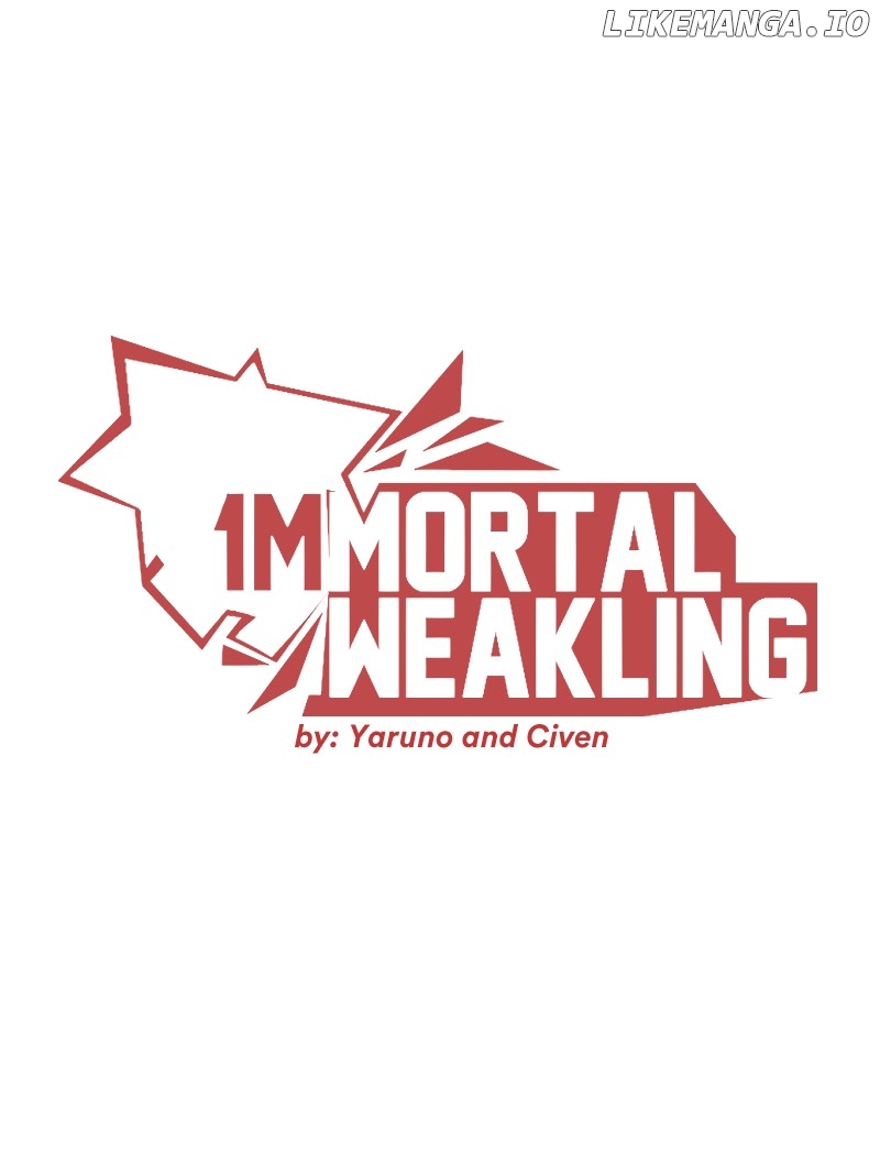 Immortal Weakling Chapter 55 - page 1