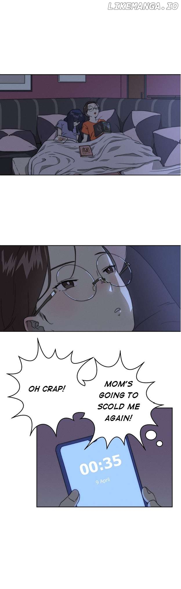 Promise On The Night of Fireworks Chapter 4 - page 9