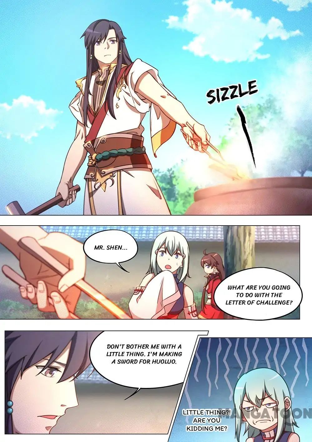 Everlasting God of Sword chapter 74 - page 11