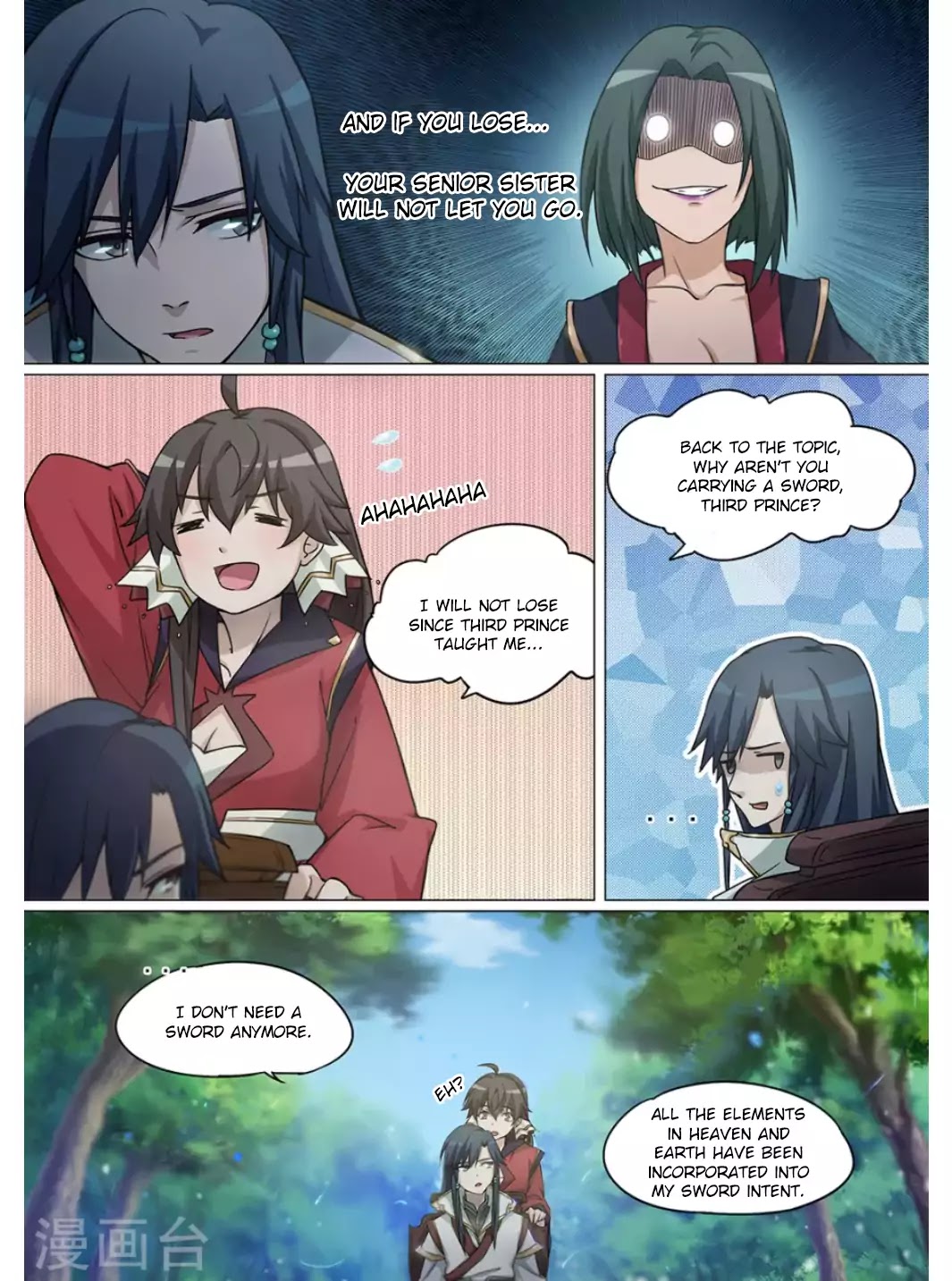 Everlasting God of Sword chapter 9 - page 12