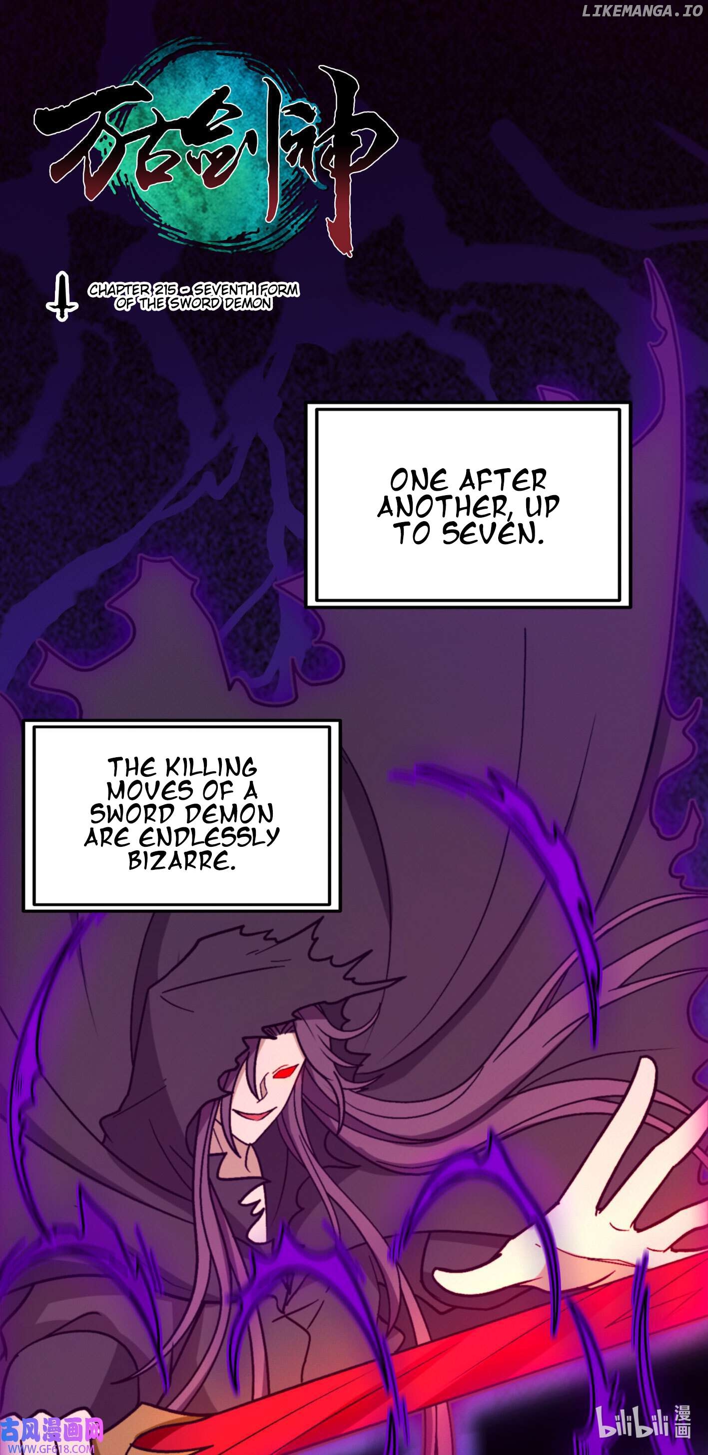 Everlasting God of Sword Chapter 215 - page 1