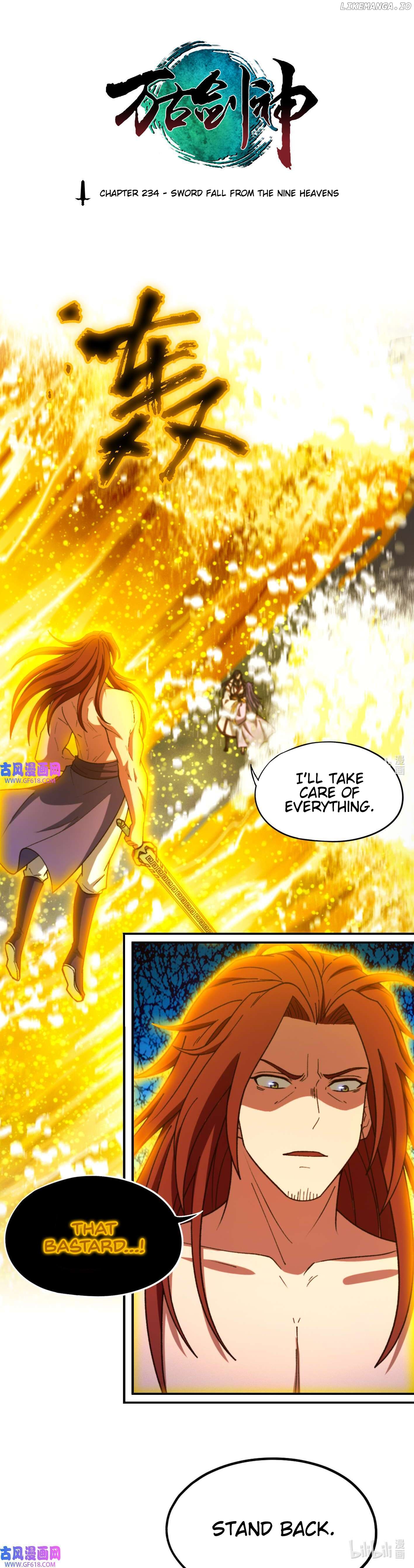 Everlasting God of Sword Chapter 234 - page 1