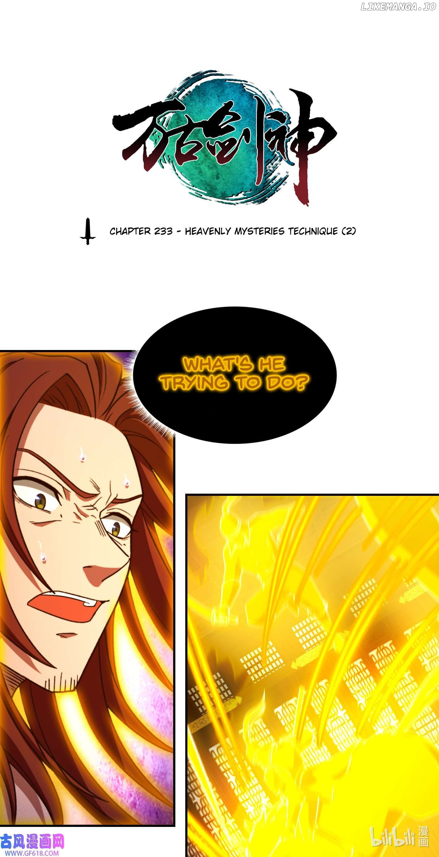 Everlasting God of Sword Chapter 233 - page 1