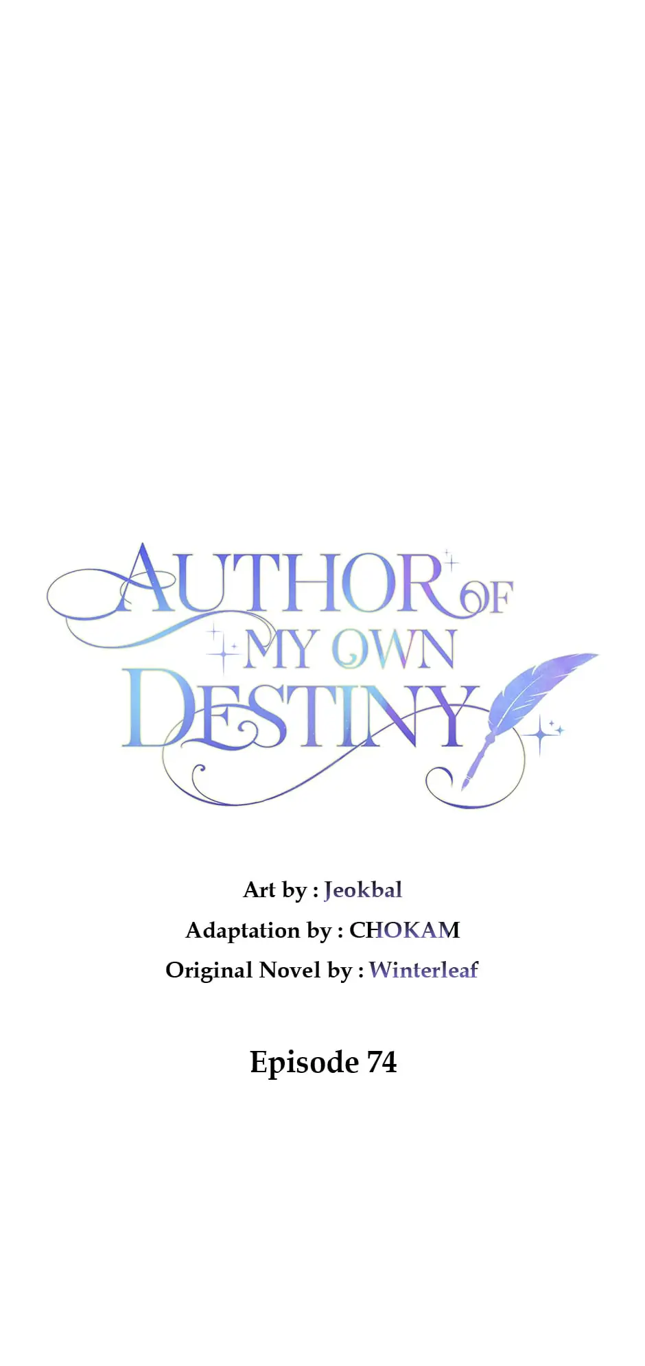 Author of My Own Destiny Chapter 74 - page 40