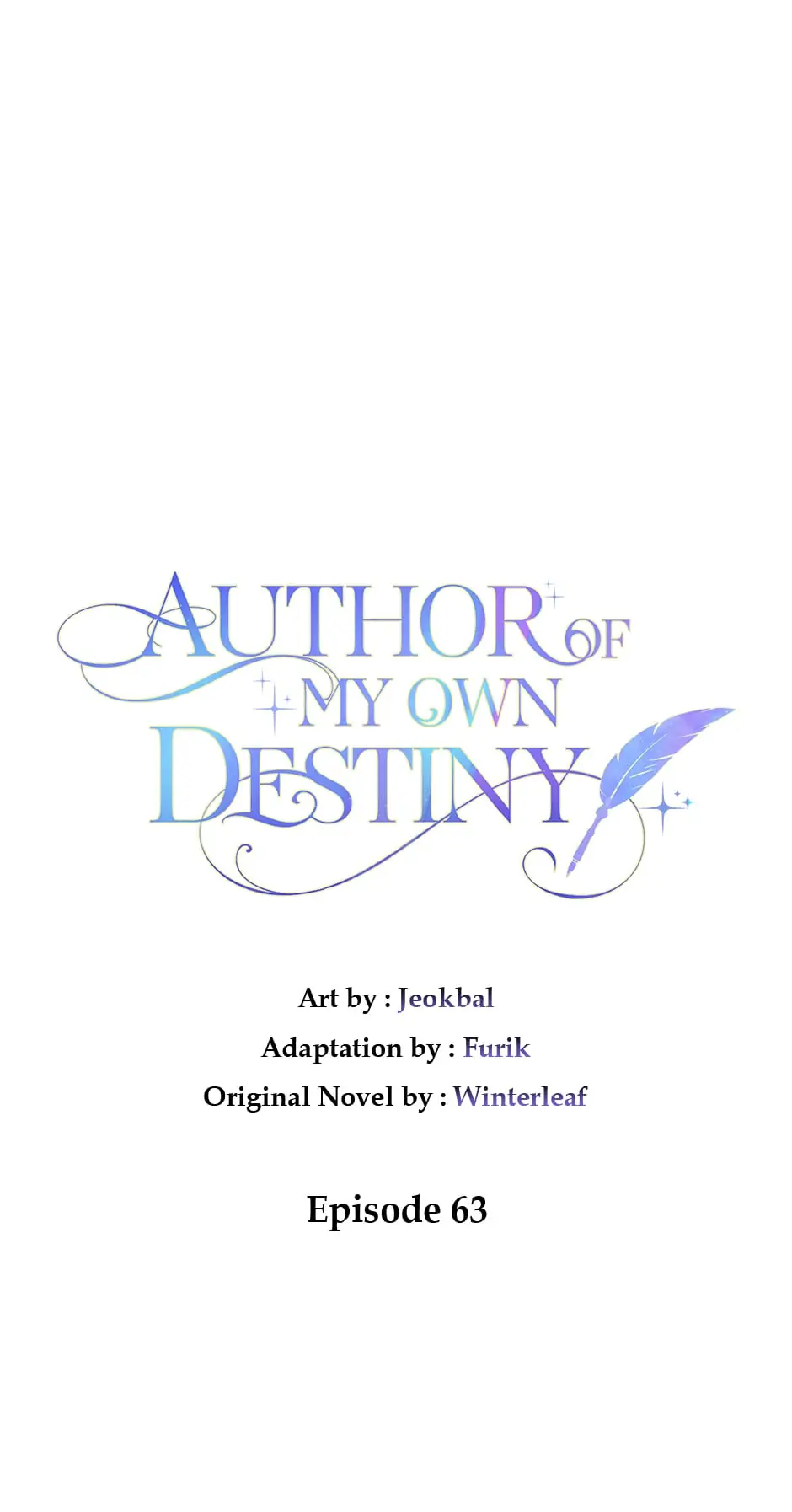 Author of My Own Destiny Chapter 63 - page 7