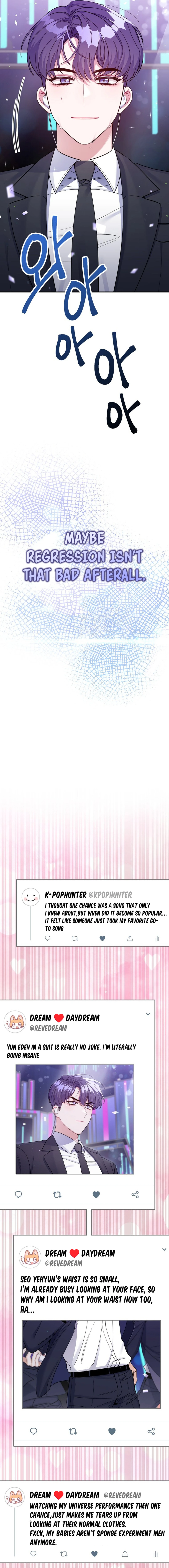 A Blank Slate Regression for the Idol That Lost His Original Mindset Chapter 11 - page 10