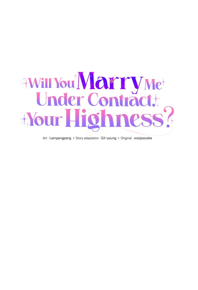 Will You Marry Me Under Contract, Your Highness? Chapter 30 - page 36