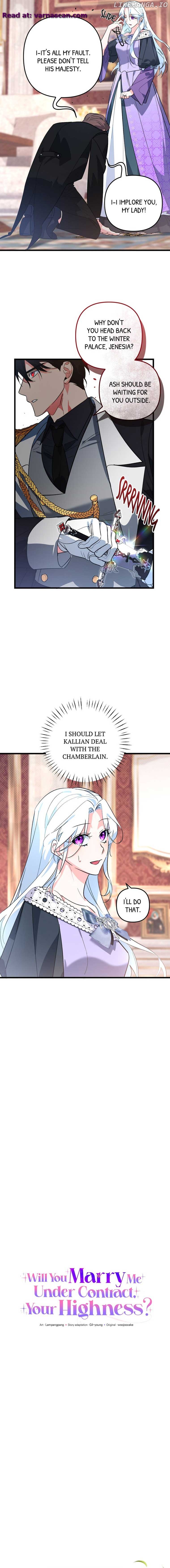 Will You Marry Me Under Contract, Your Highness? Chapter 10 - page 10
