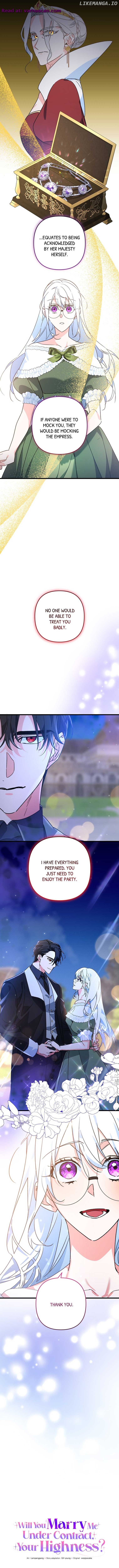 Will You Marry Me Under Contract, Your Highness? Chapter 11 - page 5