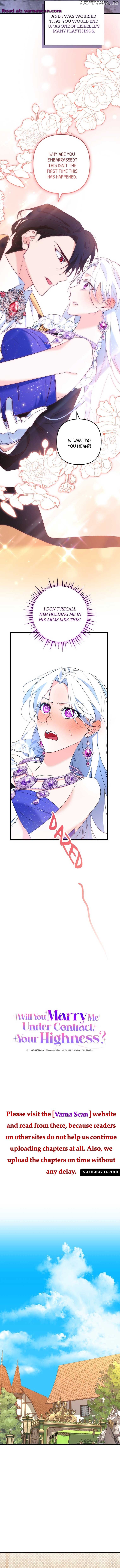 Will You Marry Me Under Contract, Your Highness? Chapter 14 - page 9