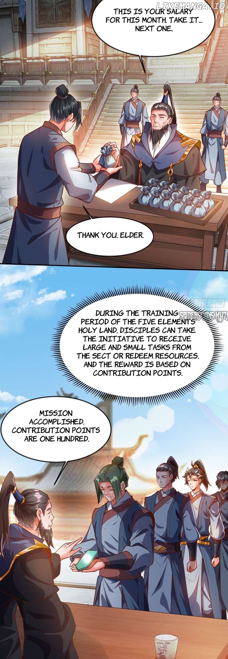 I Scared the Divine Lord as I handed over the Ancient Immortal Pill Chapter 25 - page 14