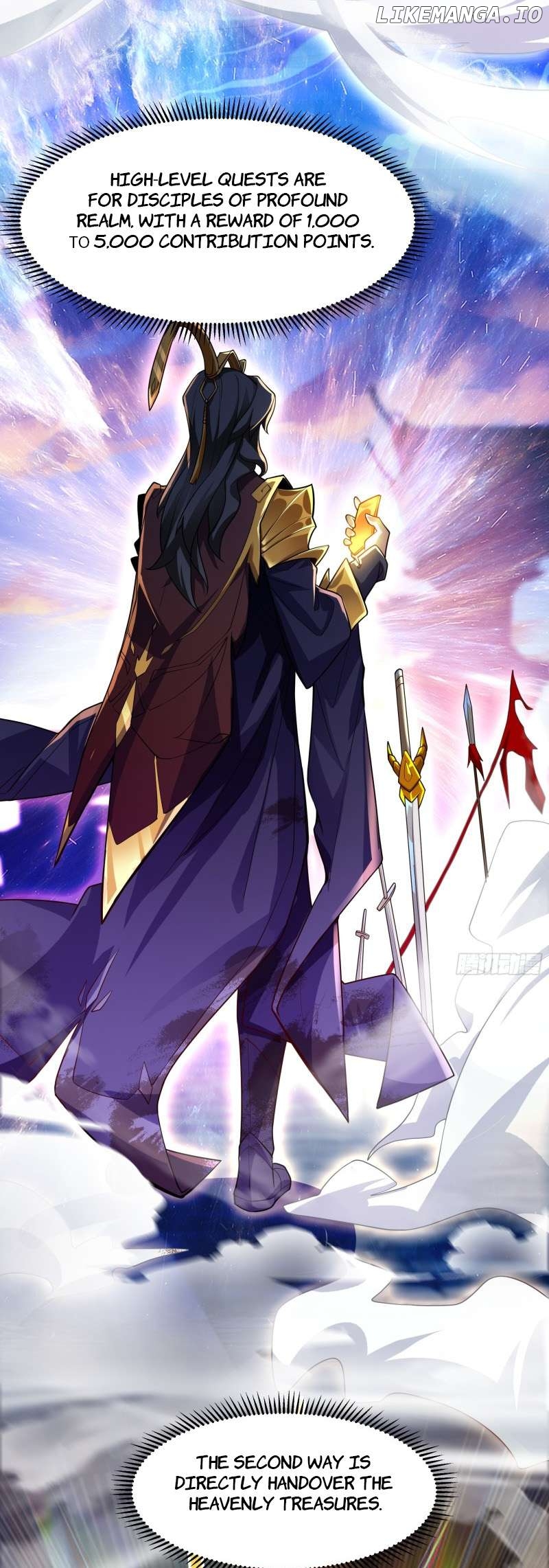 I Scared the Divine Lord as I handed over the Ancient Immortal Pill Chapter 25 - page 18