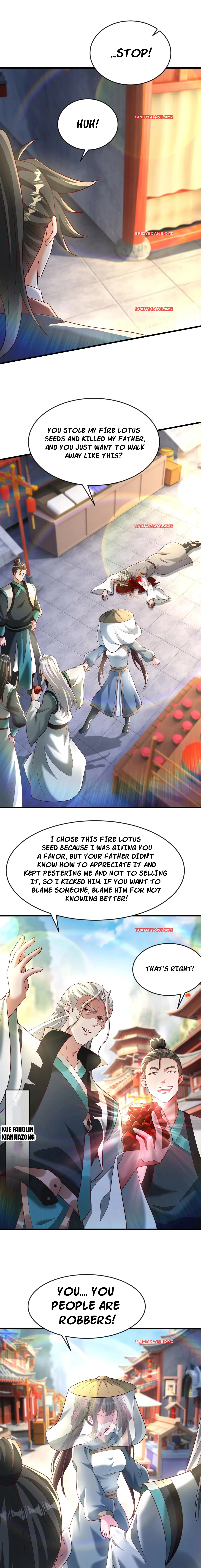 I Scared the Divine Lord as I handed over the Ancient Immortal Pill Chapter 85 - page 3