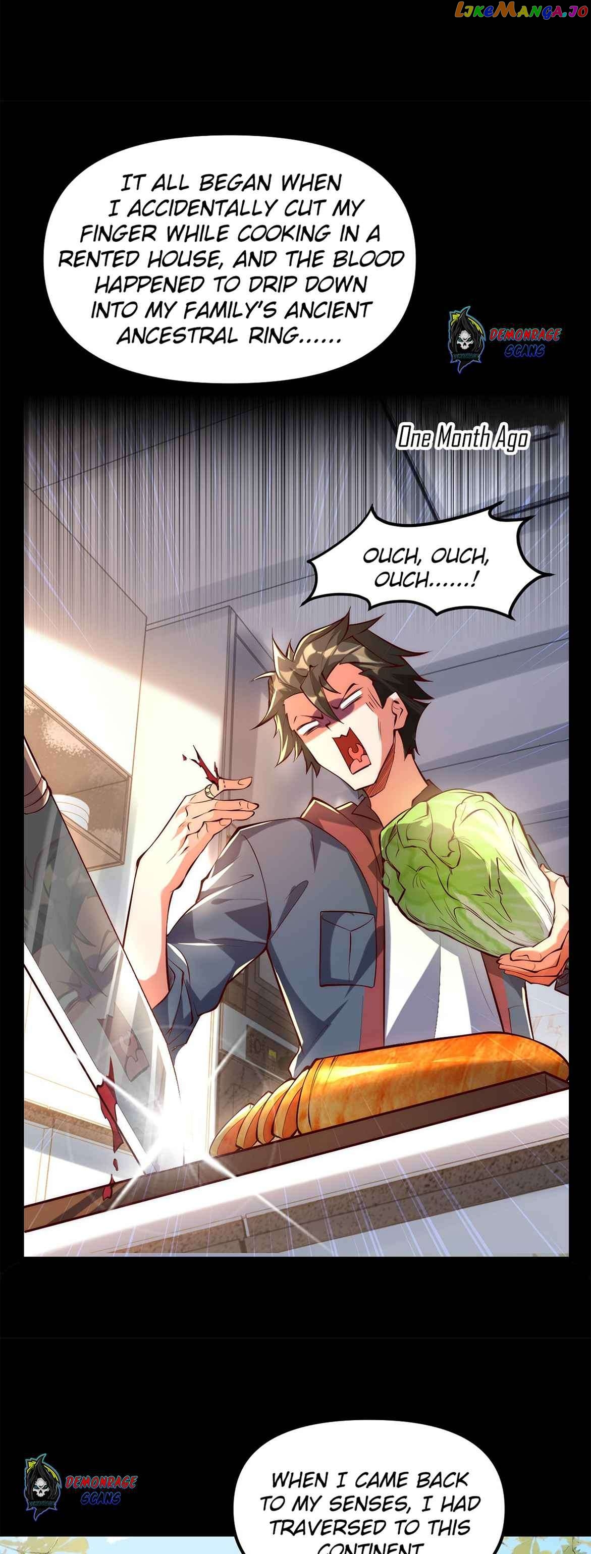 I Scared the Divine Lord as I handed over the Ancient Immortal Pill Chapter 1 - page 36