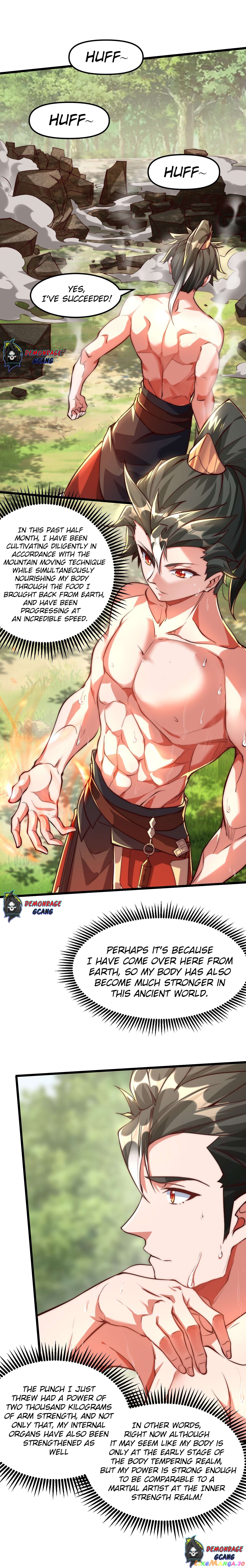 I Scared the Divine Lord as I handed over the Ancient Immortal Pill Chapter 3 - page 8