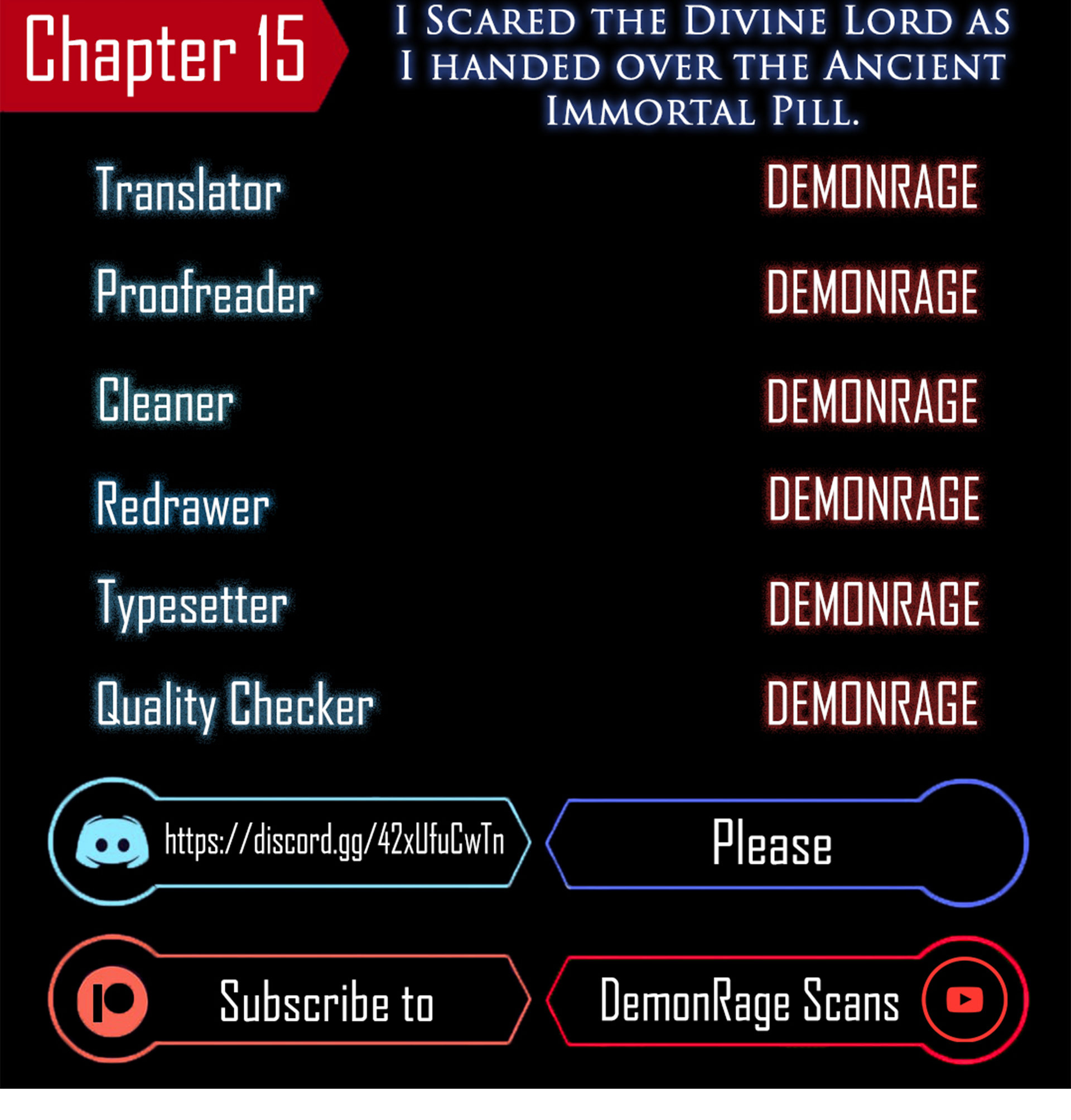 I Scared the Divine Lord as I handed over the Ancient Immortal Pill Chapter 15.1 - page 2