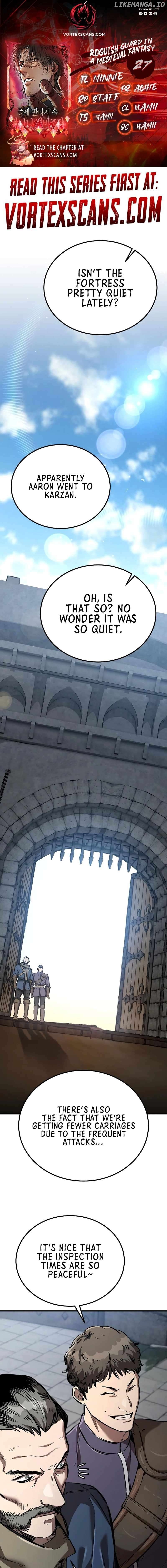 A Rogue Guard in a Medieval Fantasy Chapter 27 - page 1