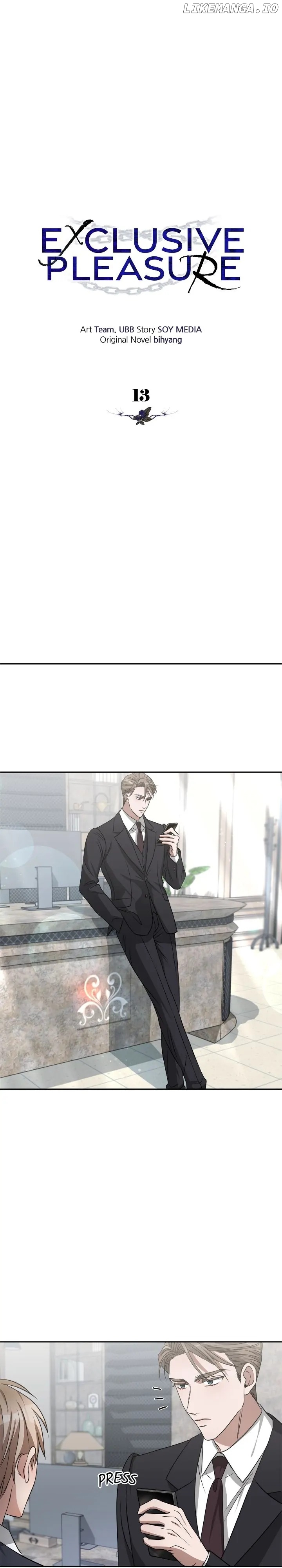 Exclusive Pleasure Chapter 13 - page 2