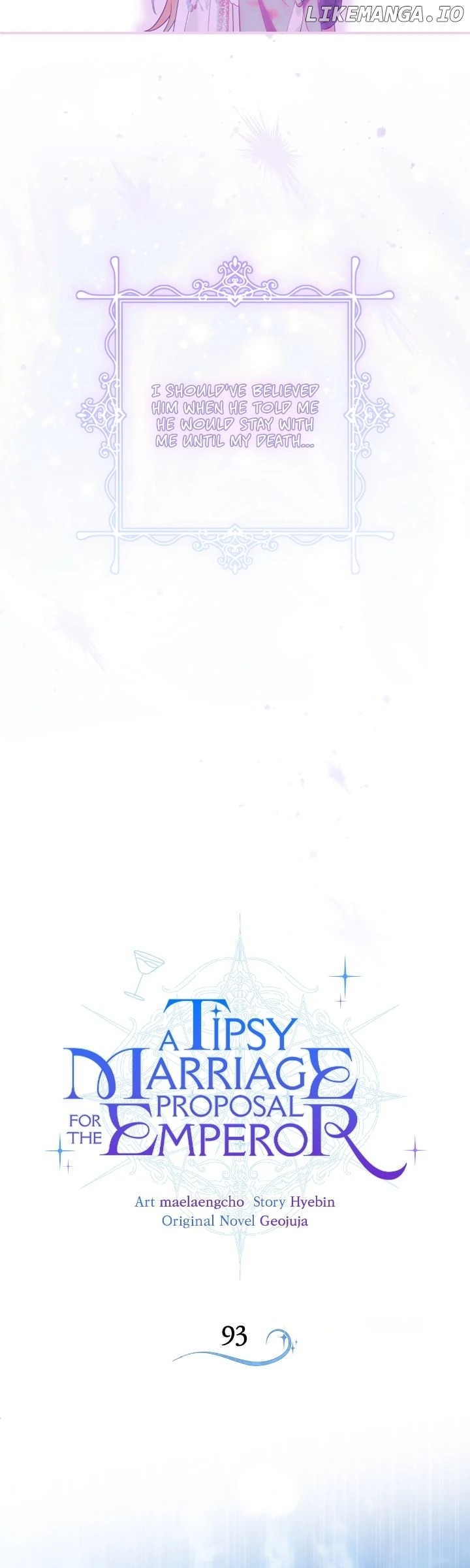 A Tipsy Marriage Proposal for the Emperor Chapter 93 - page 8