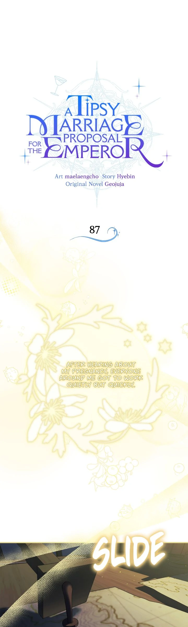 A Tipsy Marriage Proposal for the Emperor Chapter 87 - page 1