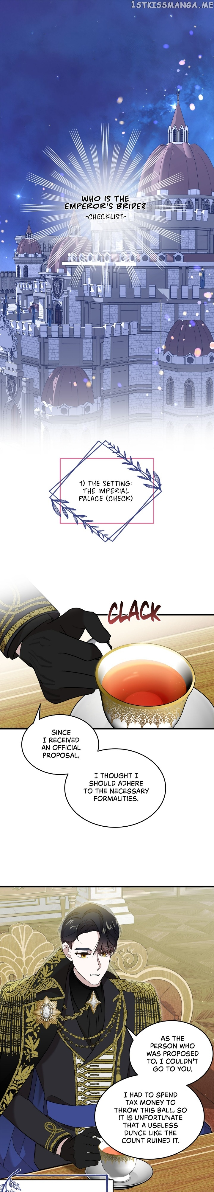 A Tipsy Marriage Proposal for the Emperor Chapter 7 - page 1