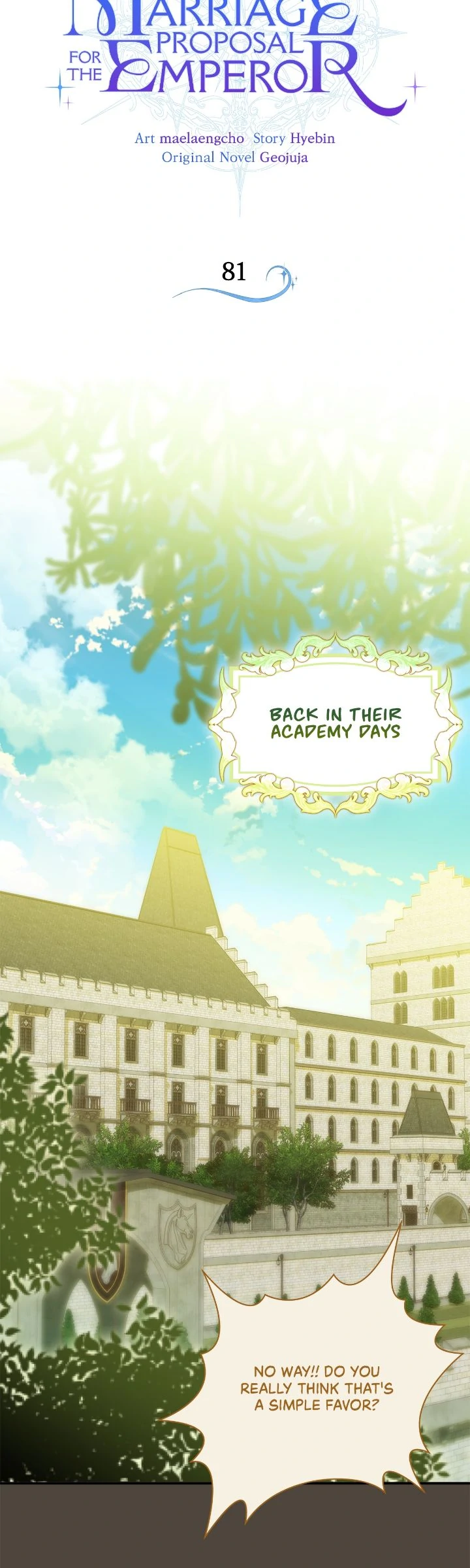 A Tipsy Marriage Proposal for the Emperor Chapter 81 - page 8