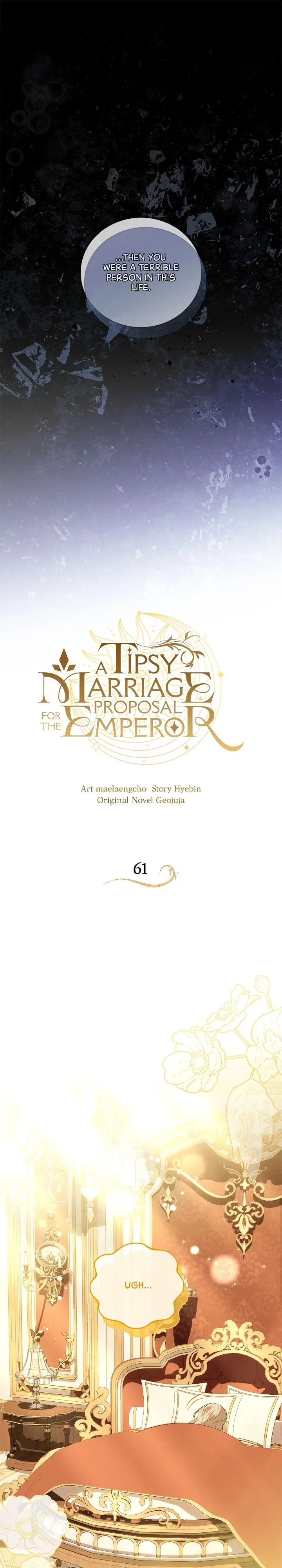 A Tipsy Marriage Proposal for the Emperor Chapter 61 - page 9