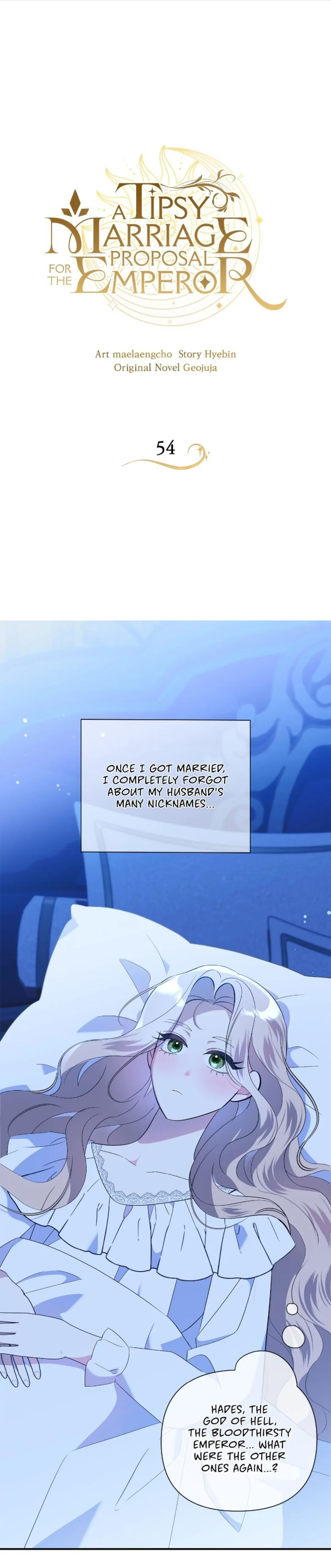 A Tipsy Marriage Proposal for the Emperor Chapter 54 - page 1
