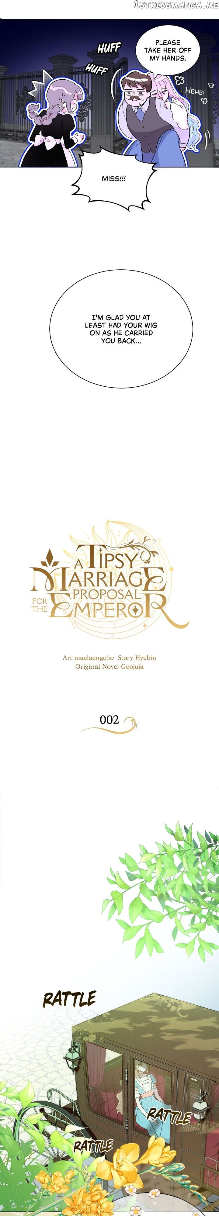 A Tipsy Marriage Proposal for the Emperor Chapter 2 - page 3