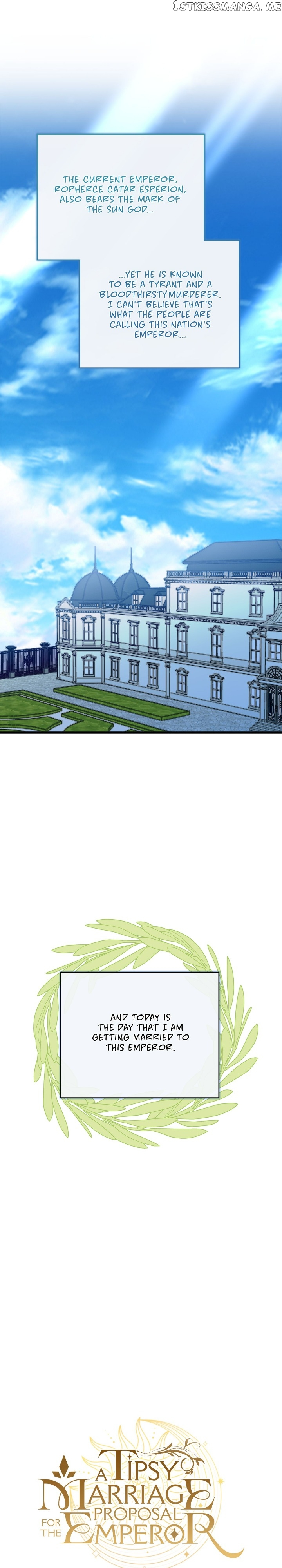 A Tipsy Marriage Proposal for the Emperor Chapter 15 - page 3