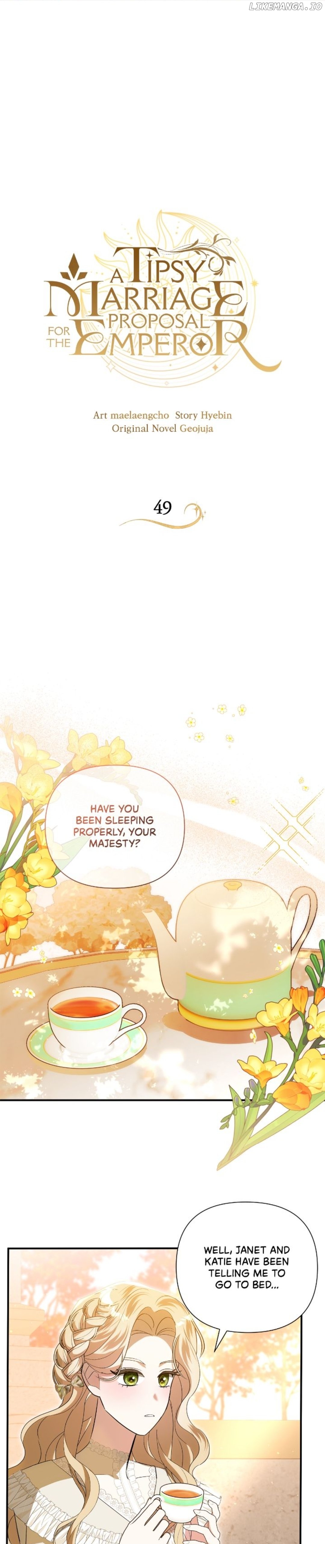 A Tipsy Marriage Proposal for the Emperor Chapter 49 - page 7