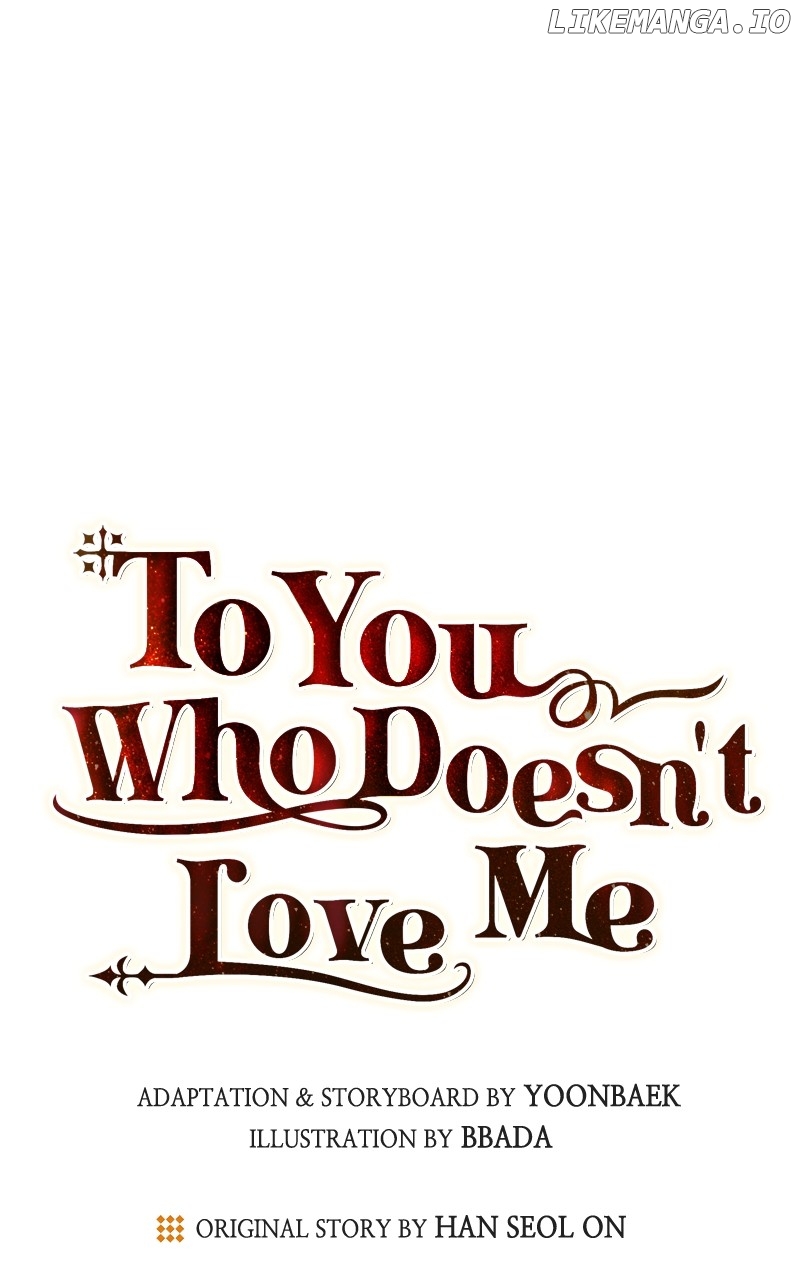 To You Who Never Loved Me Chapter 112 - page 25