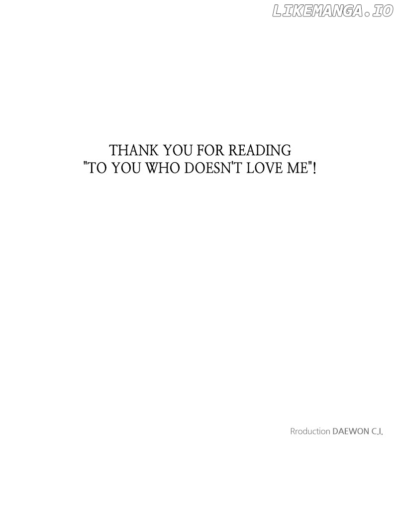 To You Who Never Loved Me Chapter 130 - page 100