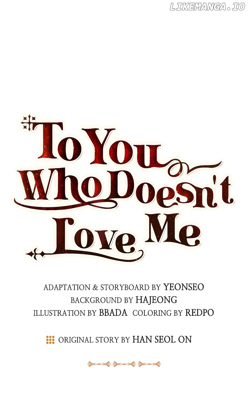 To You Who Never Loved Me Chapter 67 - page 25