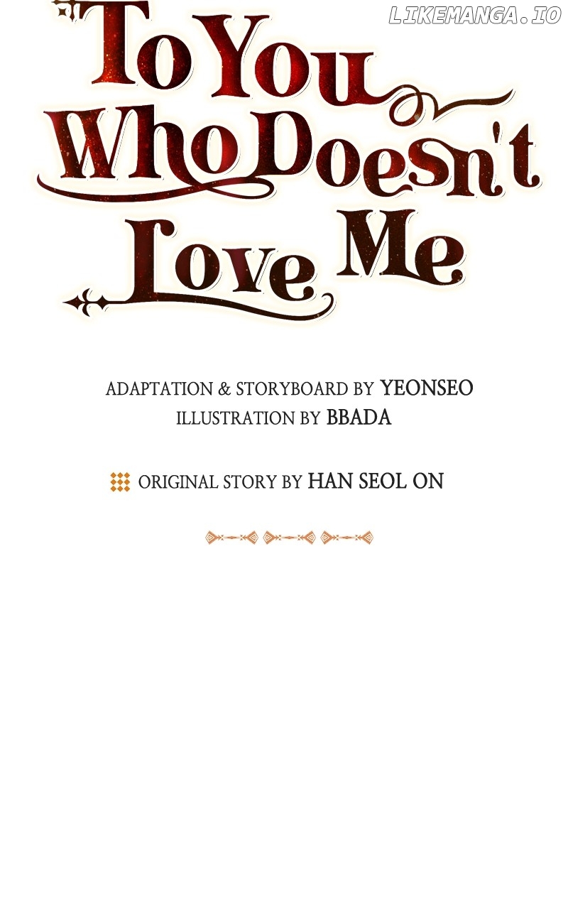 To You Who Never Loved Me Chapter 81 - page 38