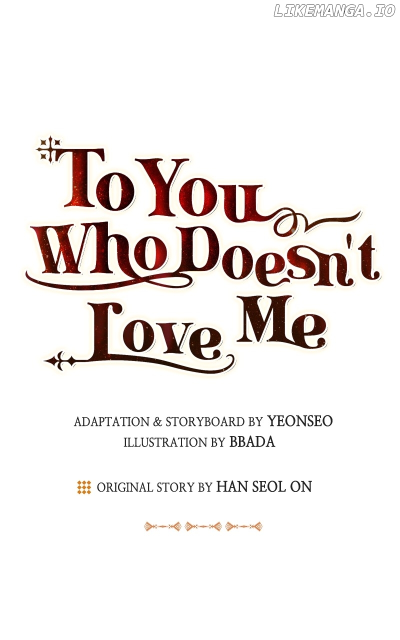 To You Who Never Loved Me Chapter 75 - page 28