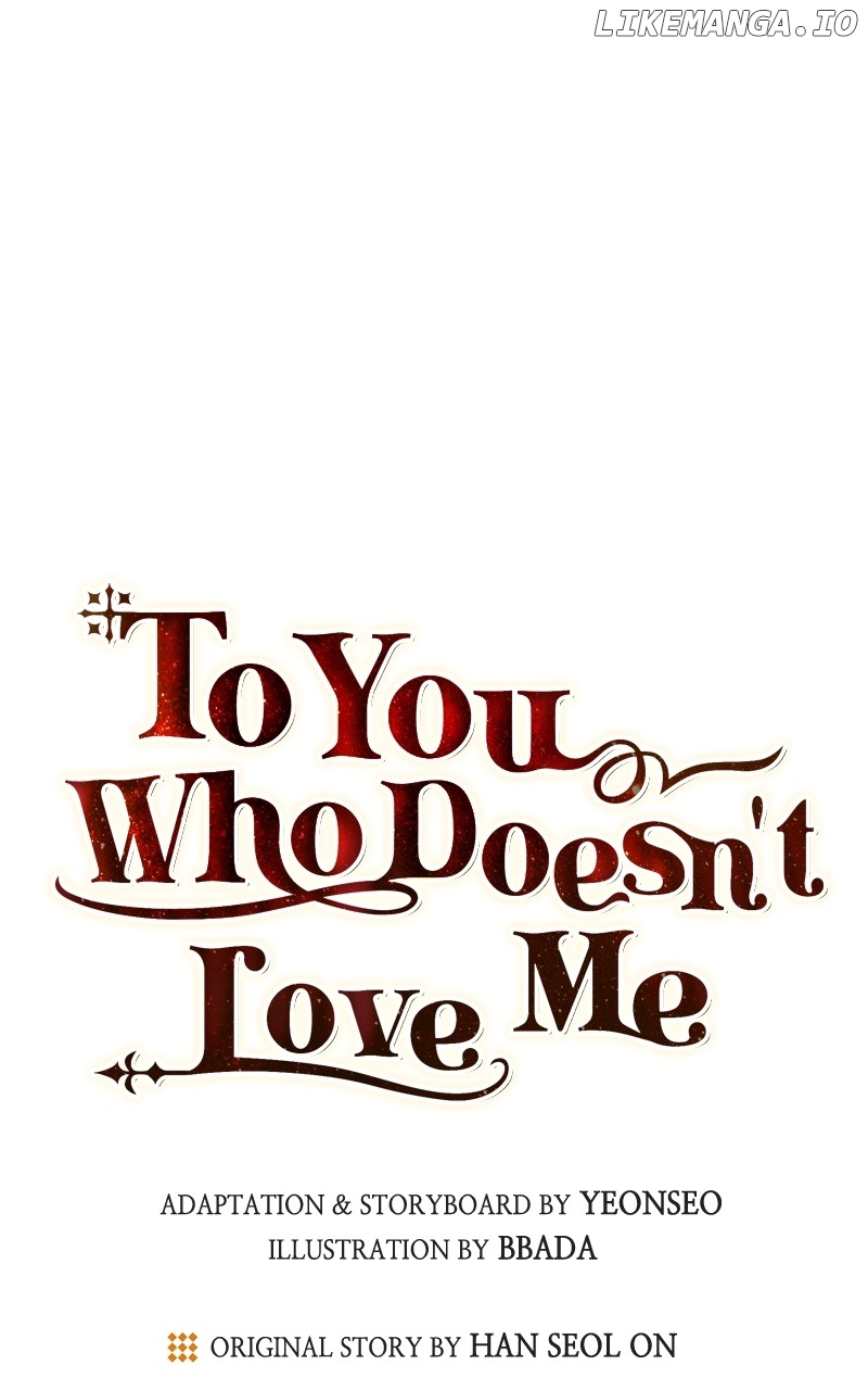 To You Who Never Loved Me Chapter 74 - page 15