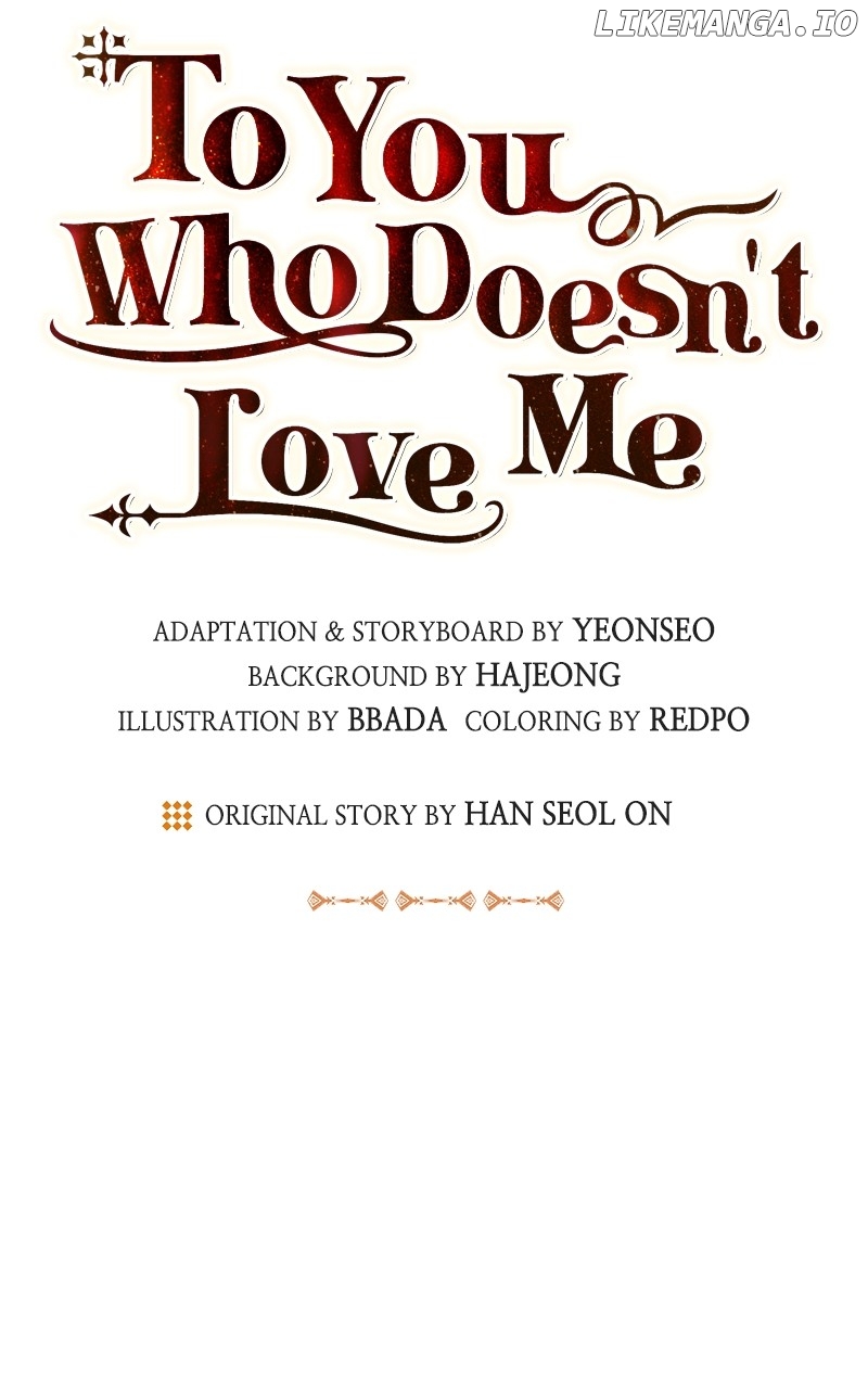 To You Who Never Loved Me Chapter 72 - page 43
