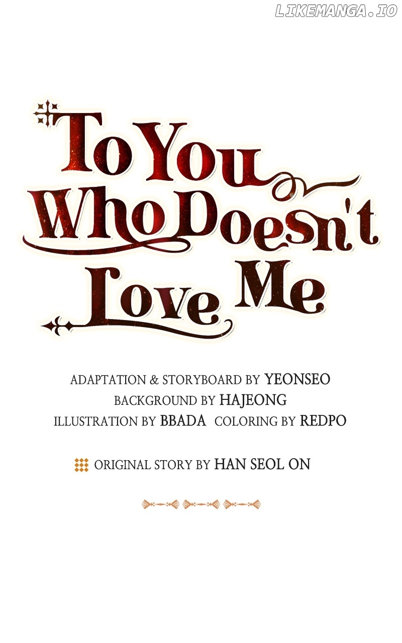 To You Who Never Loved Me Chapter 71 - page 29
