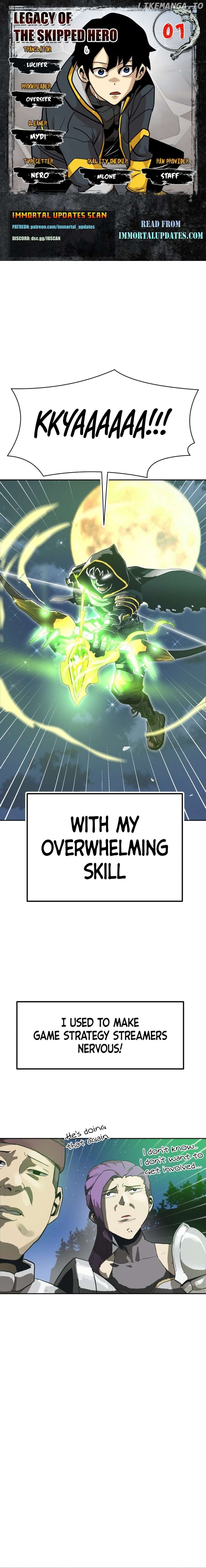 Legacy of the skipped hero: Second Class Ascendant Chapter 1 - page 1