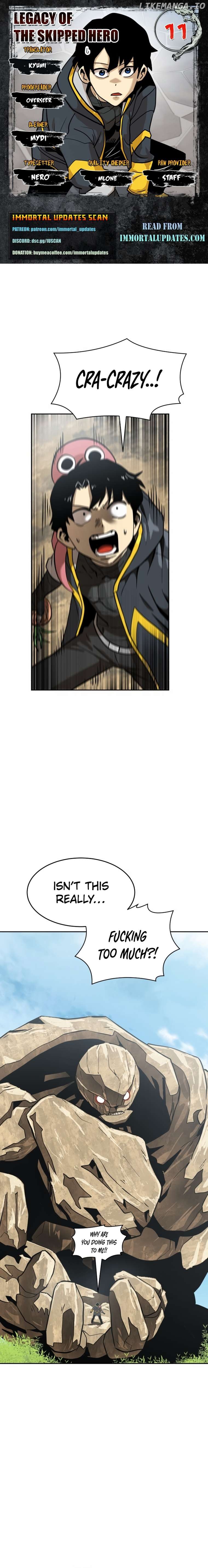 Legacy of the skipped hero: Second Class Ascendant Chapter 11 - page 1