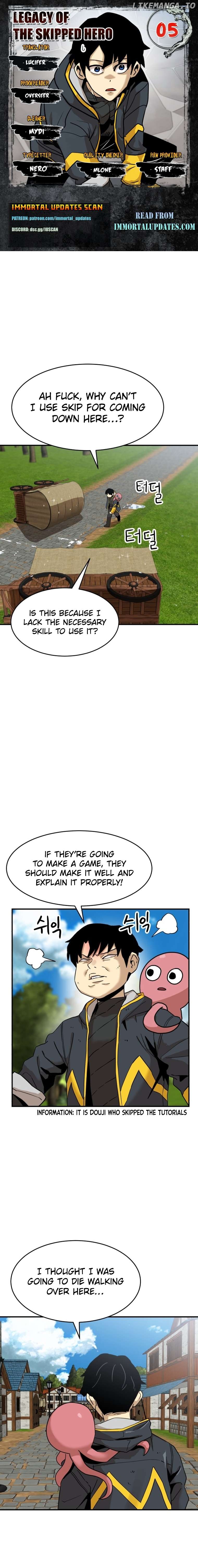 Legacy of the skipped hero: Second Class Ascendant Chapter 5 - page 1