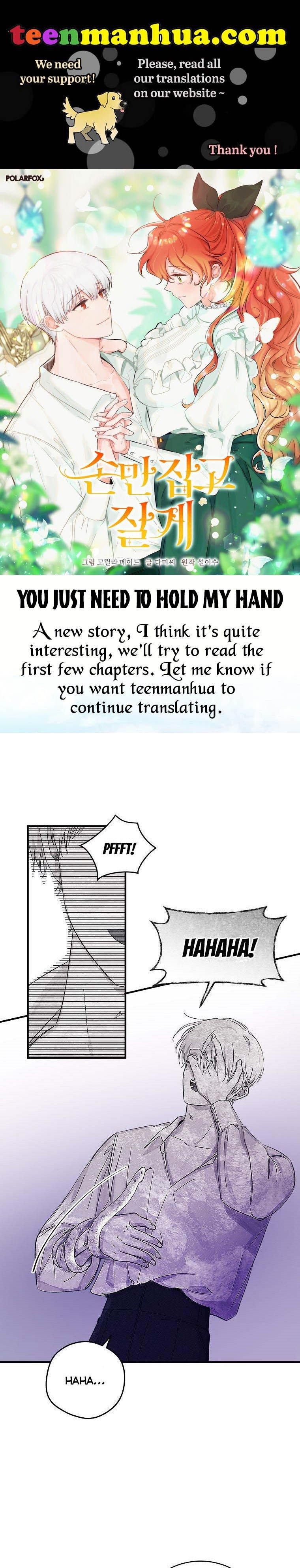 Just Hold My Hand Chapter 7 - page 1