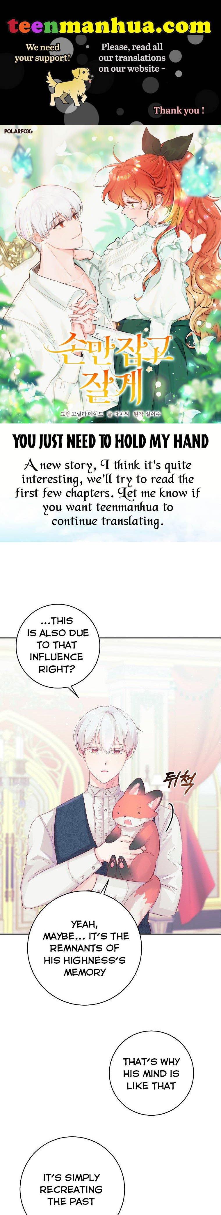 Just Hold My Hand Chapter 14 - page 1