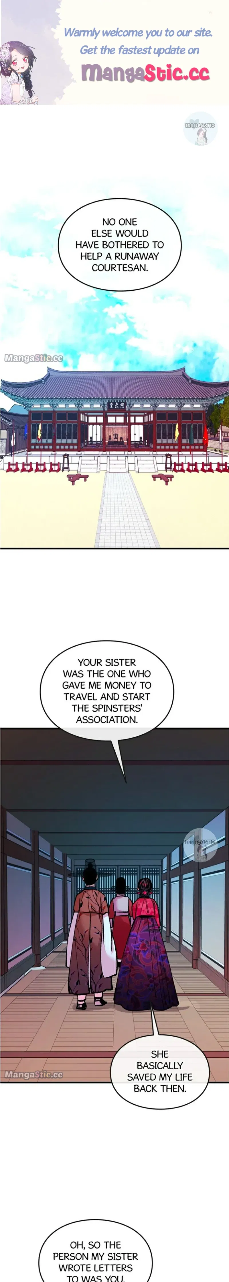 The Fantastic Spinsters’ Association of Joseon Chapter 34 - page 1
