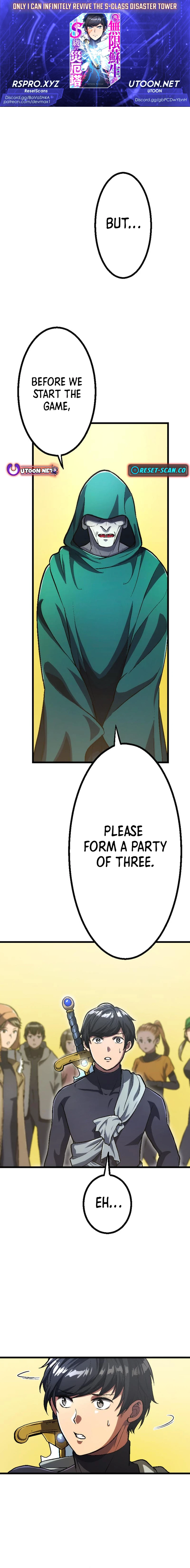 Only I can infinitely revive the S-class disaster tower Chapter 10 - page 1